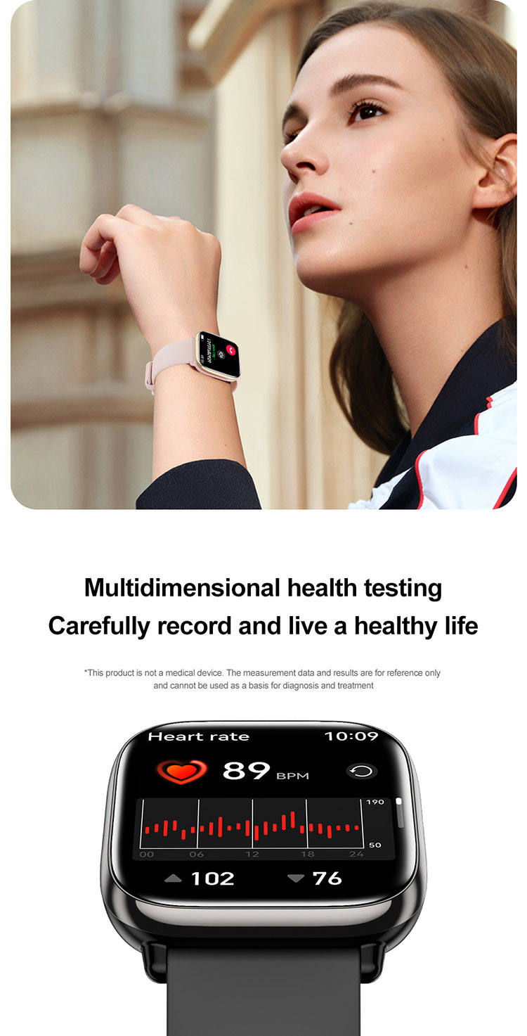 HD12 health monitoring Smartwatch